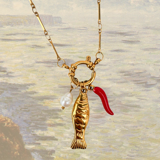 Lucky Sardine Necklace