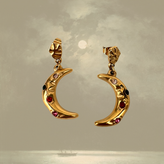 Selene's Moon Earrings